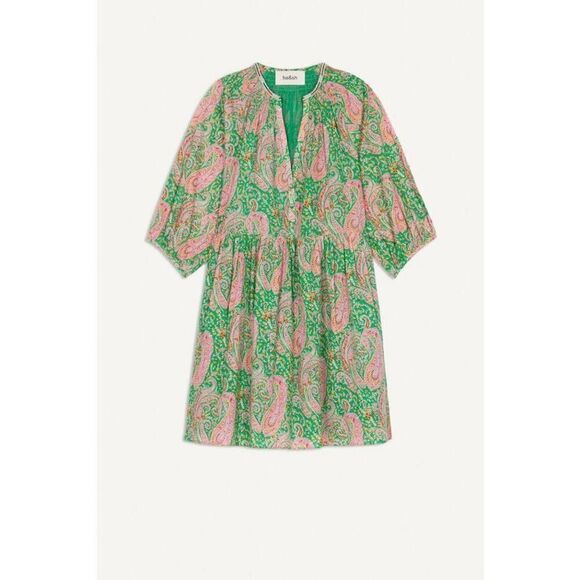 BA&SH Odeon Dress green women's size large - Picture 2 of 9